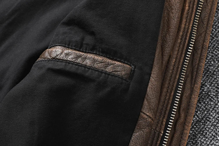 The Wrangler's Ride Genuine Cowhide Leather Jacket