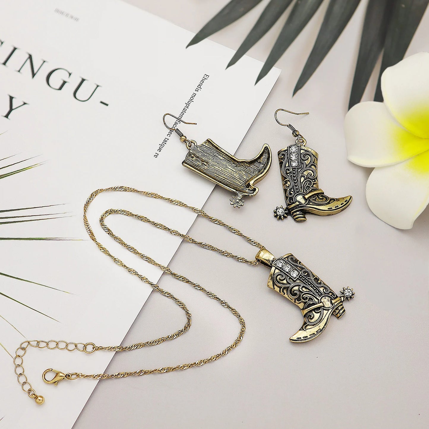 Boots & Bling Jewelry Set