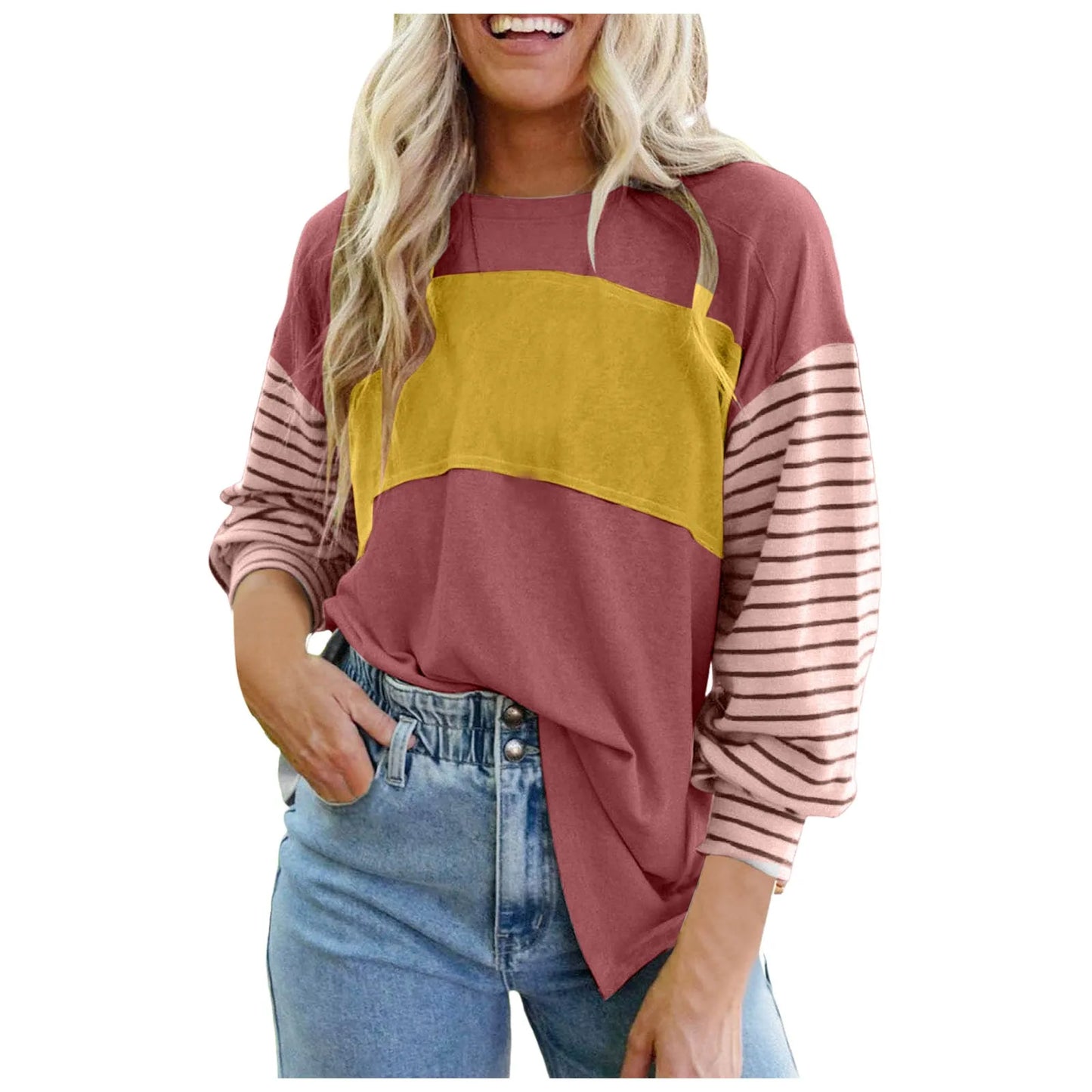 Retro Style Oversized Long Sleeve