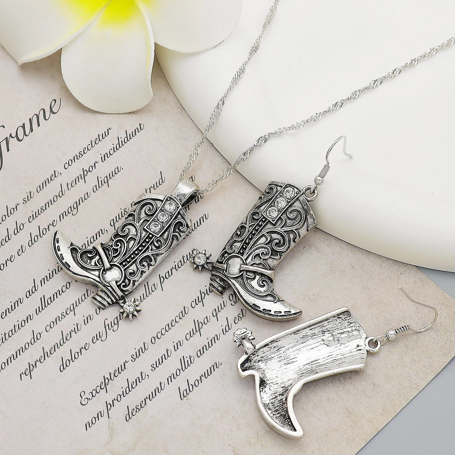 Boots & Bling Jewelry Set