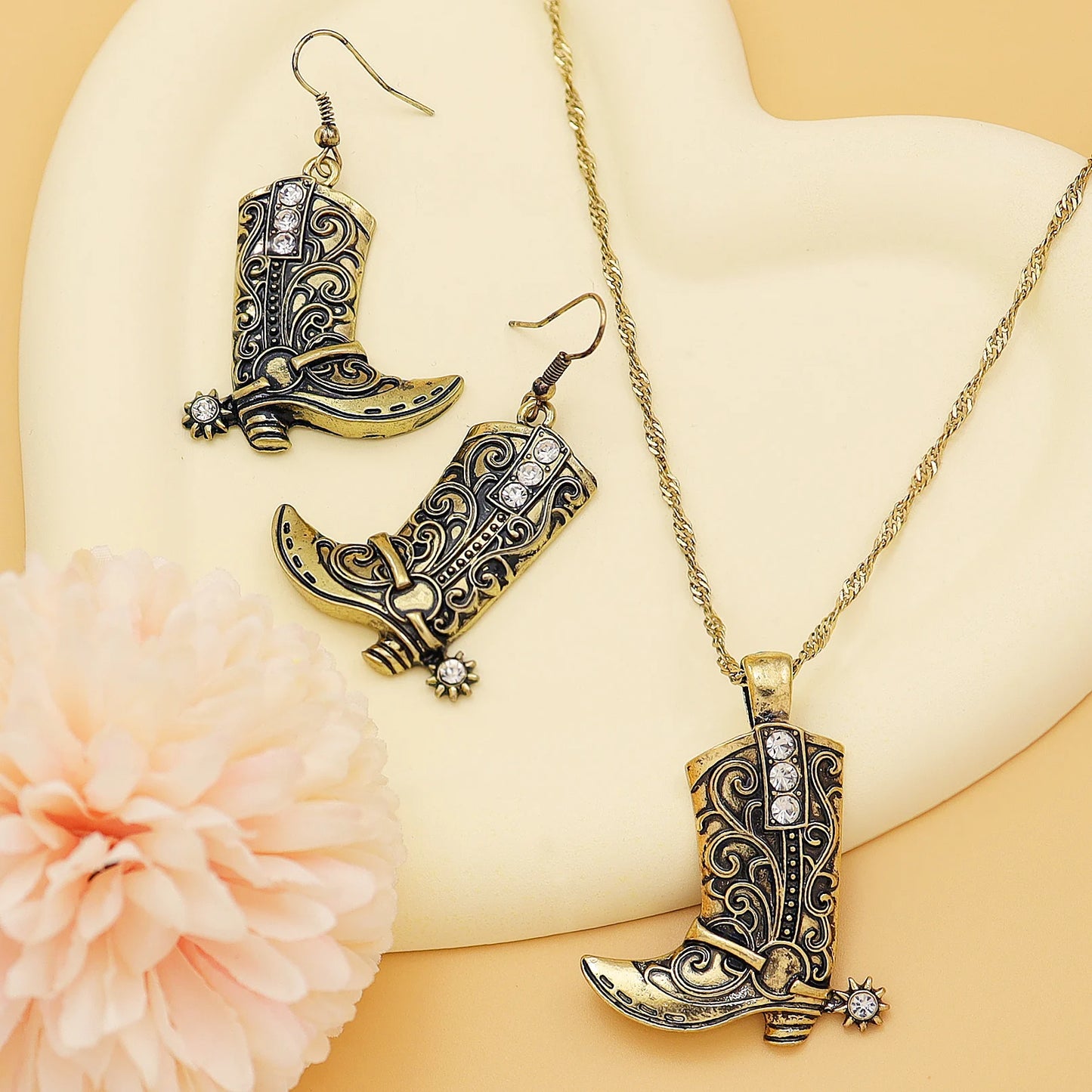 Boots & Bling Jewelry Set