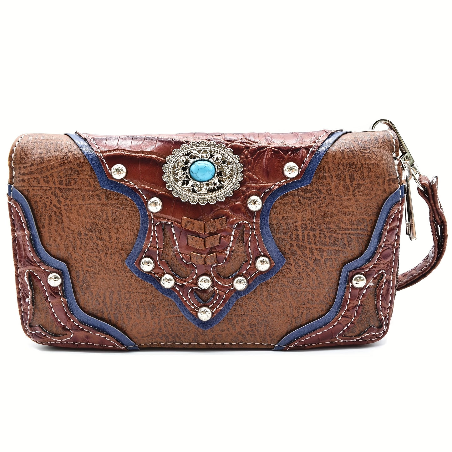 Fringe & Conchos Handbag Set