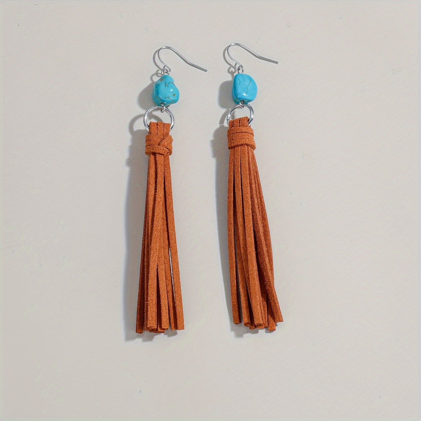 Fringe & Flair Turquoise Dangles