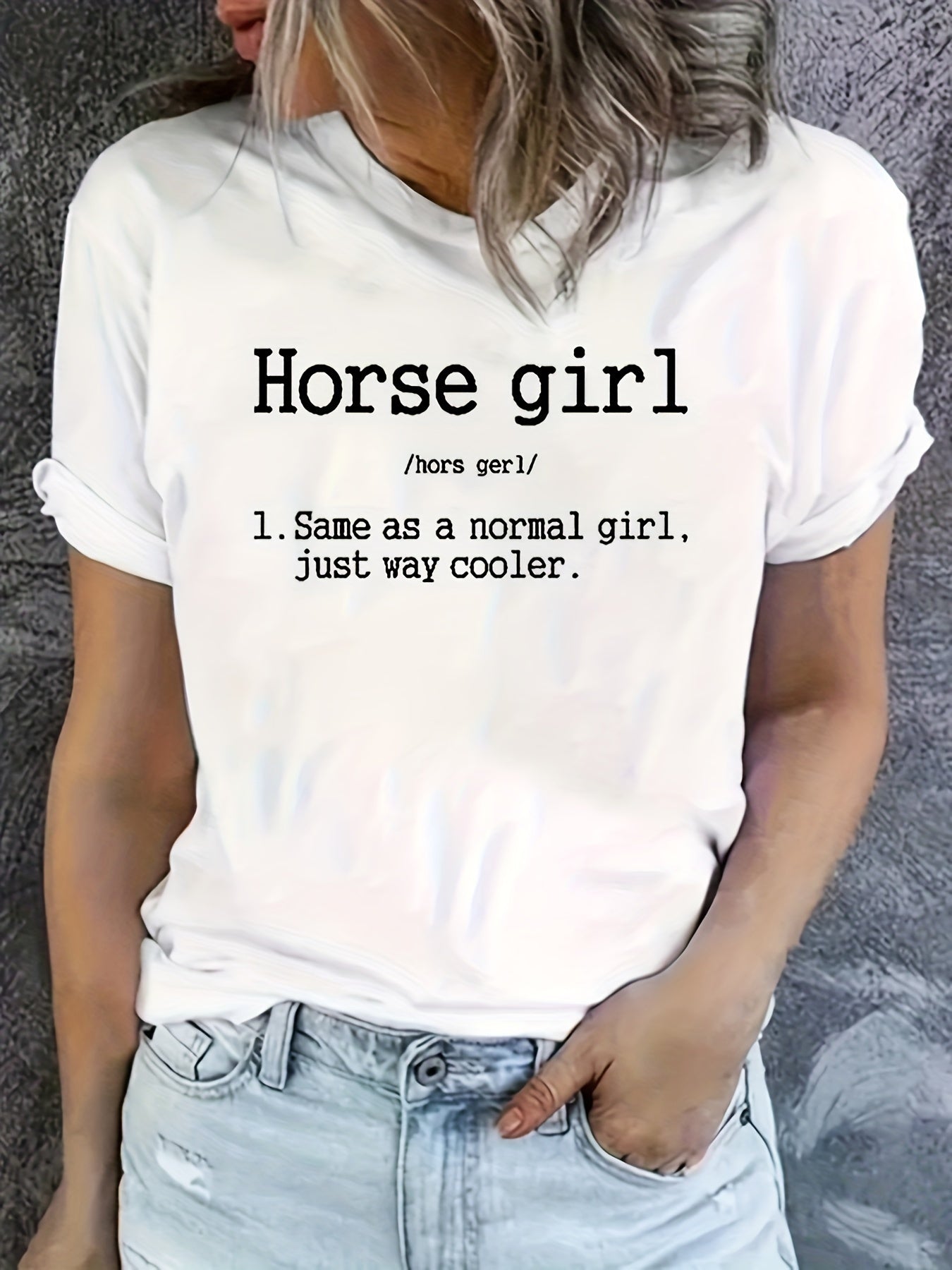 Horse Girl Cool Vibes Tee