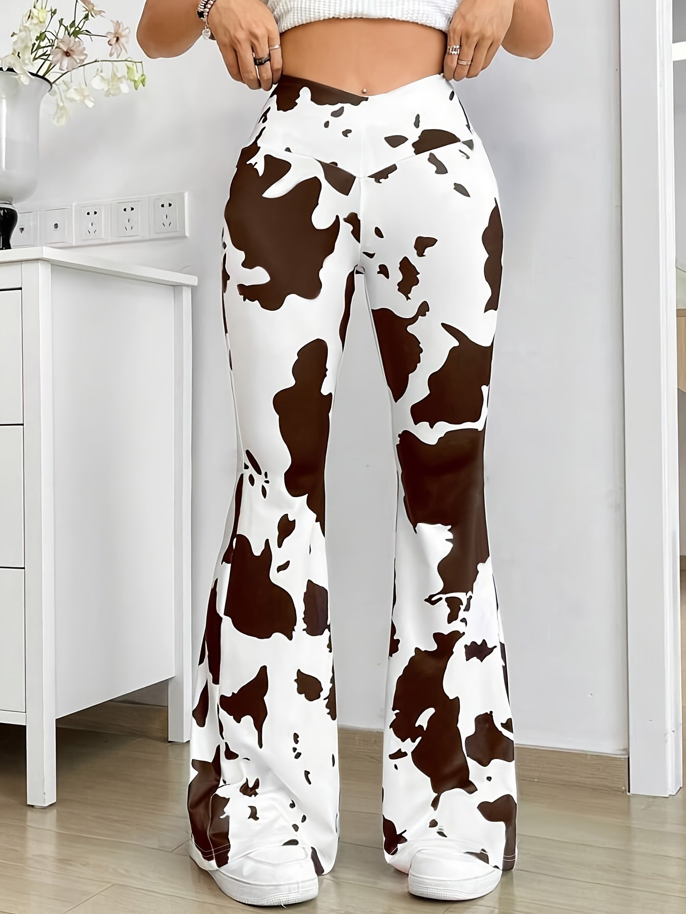 Moo-velous Style Flare Leg Pants