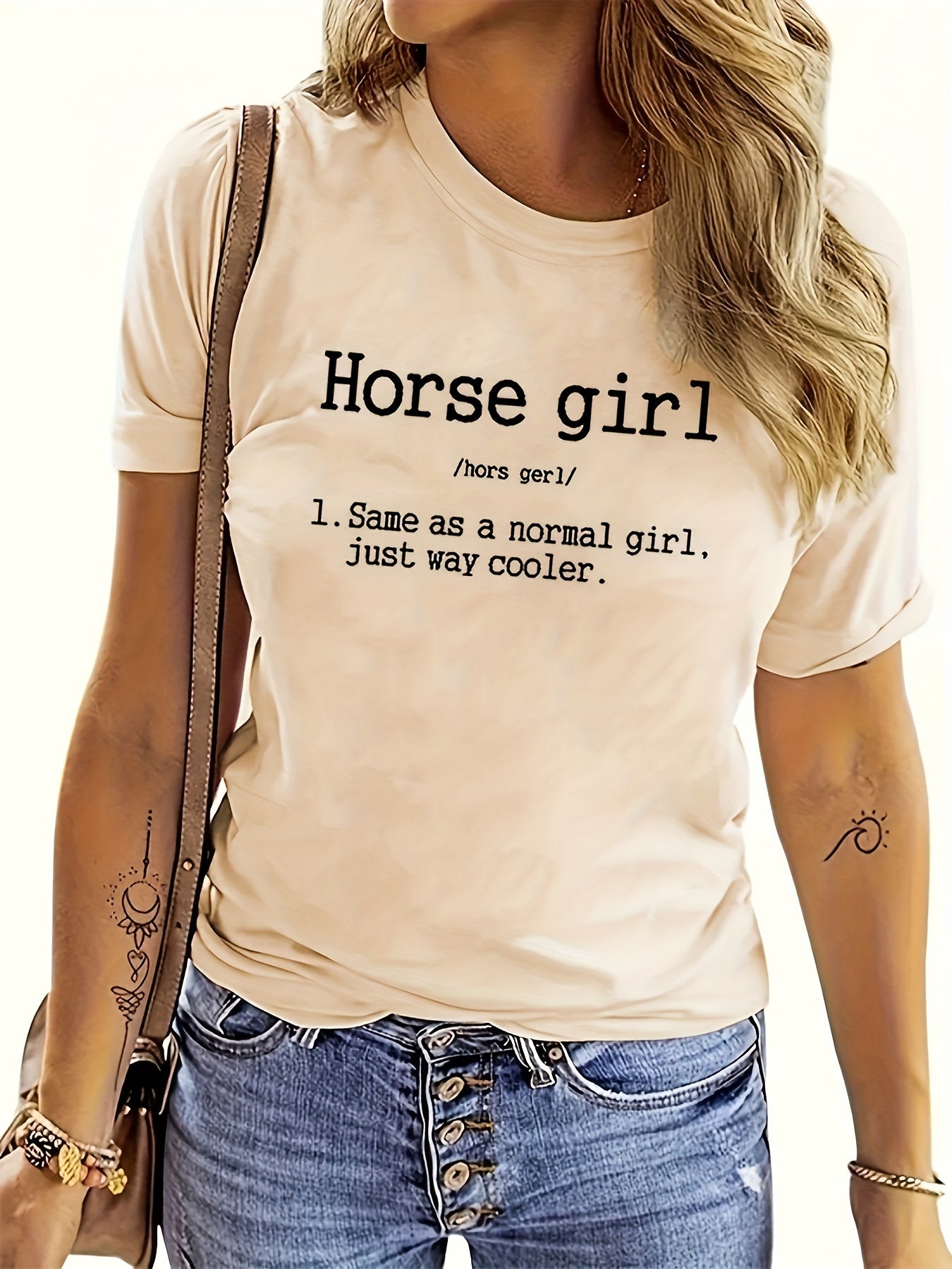 Horse Girl Cool Vibes Tee