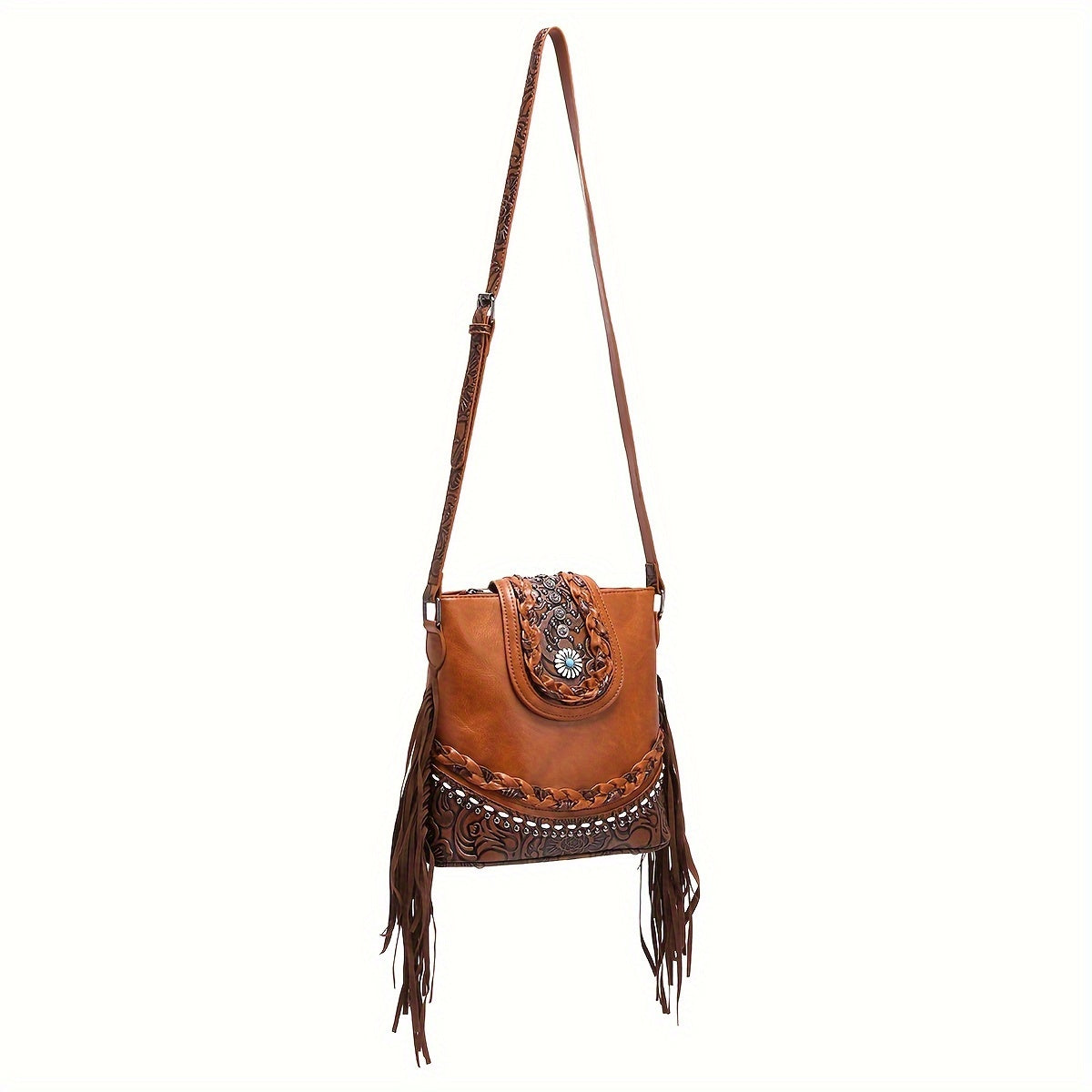 Fringe & Fun Mini Bucket Bag