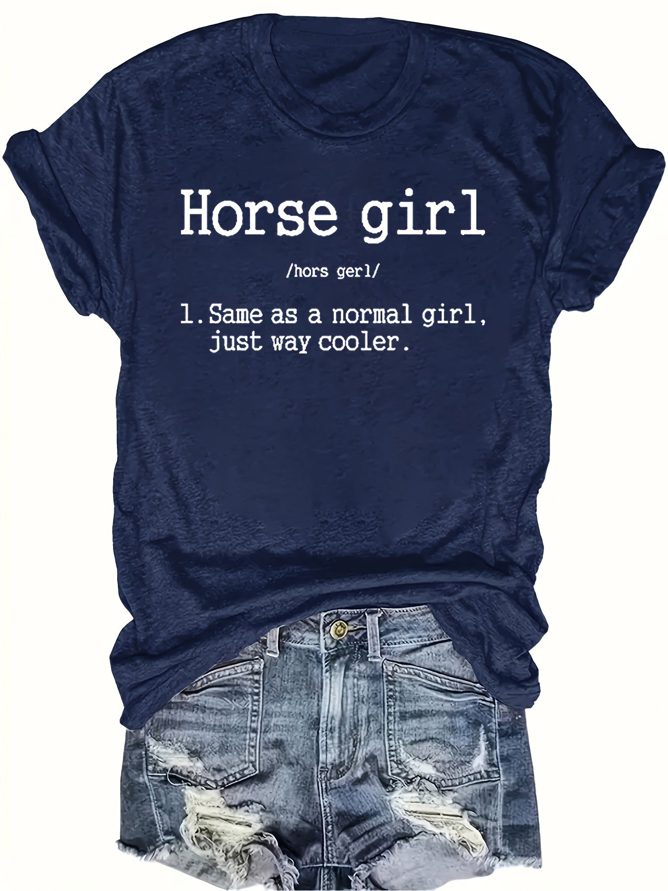 Horse Girl Cool Vibes Tee