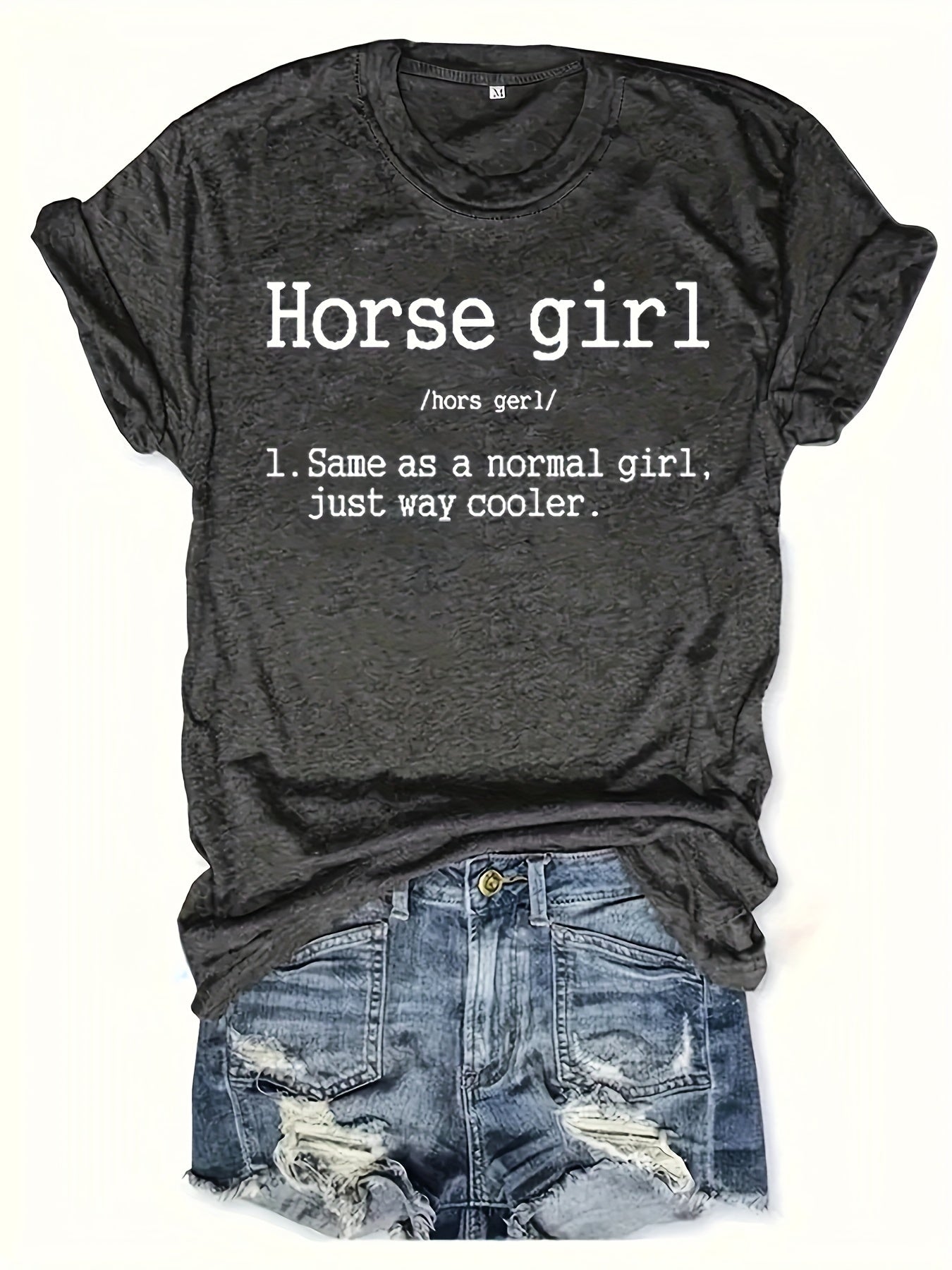 Horse Girl Cool Vibes Tee