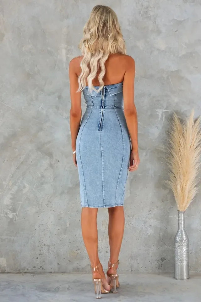 Denim Darling Diva Dress