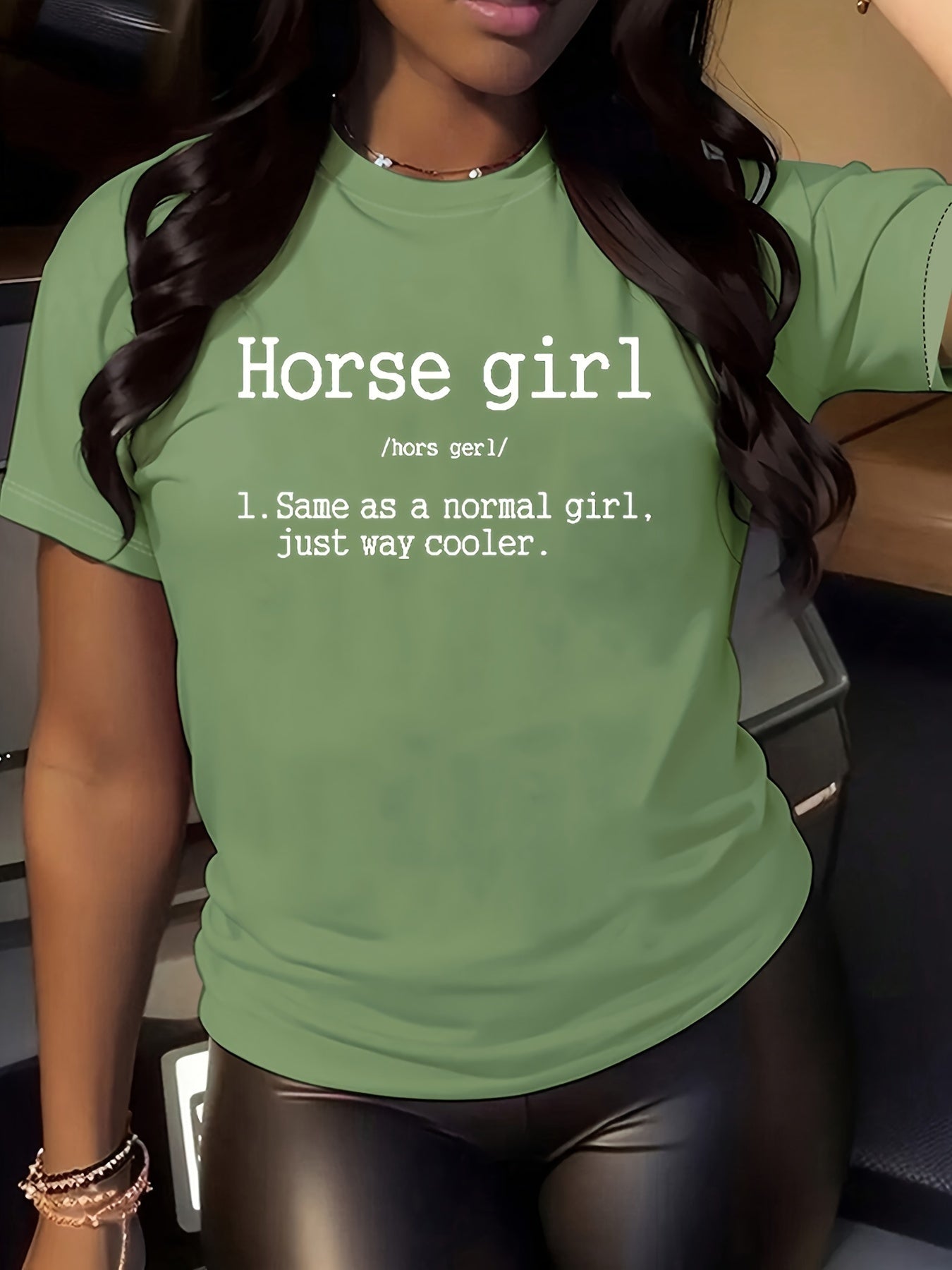 Horse Girl Cool Vibes Tee